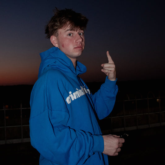 All Stairs No Elevators Royal Blue Hoodie