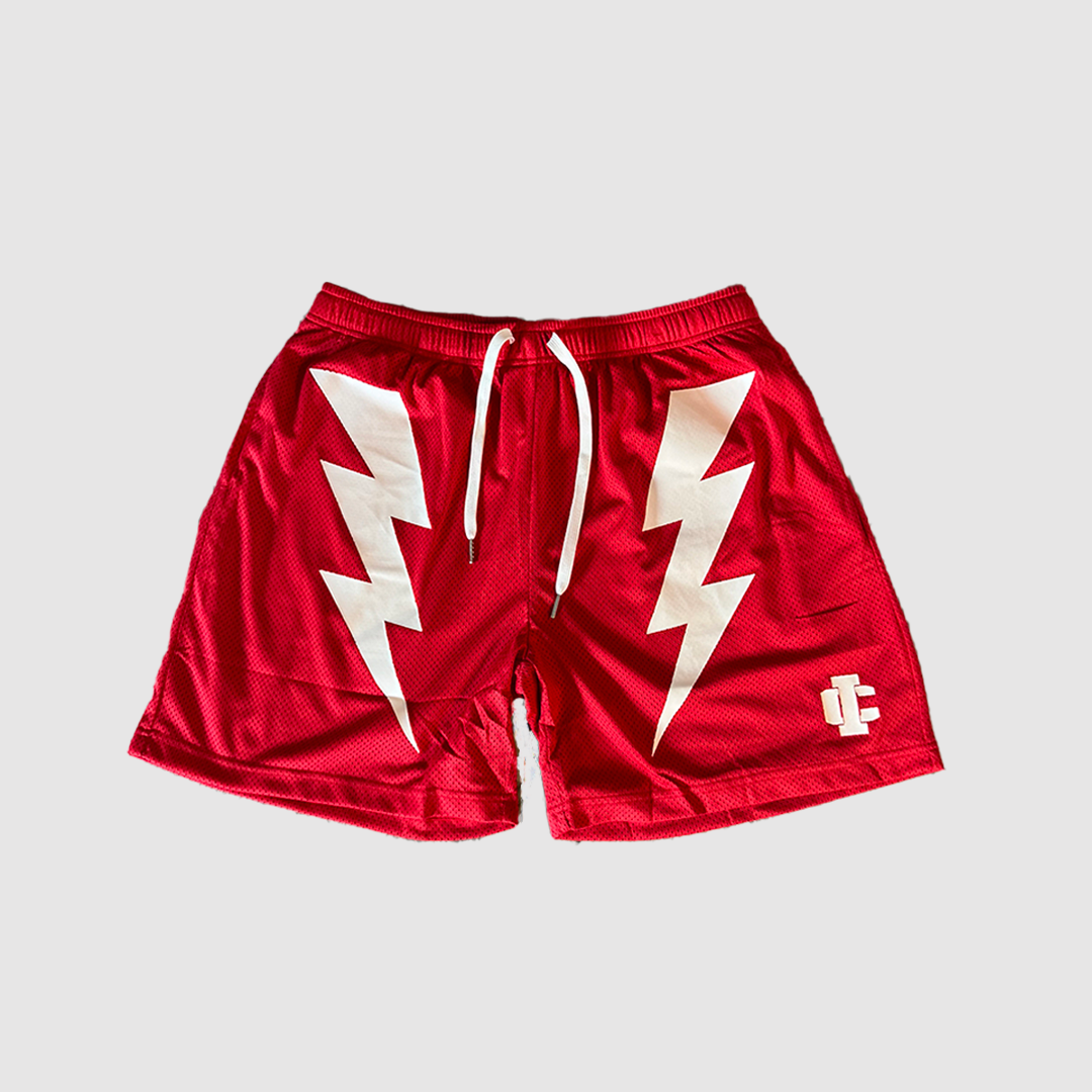 Lightning Shorts (Red)