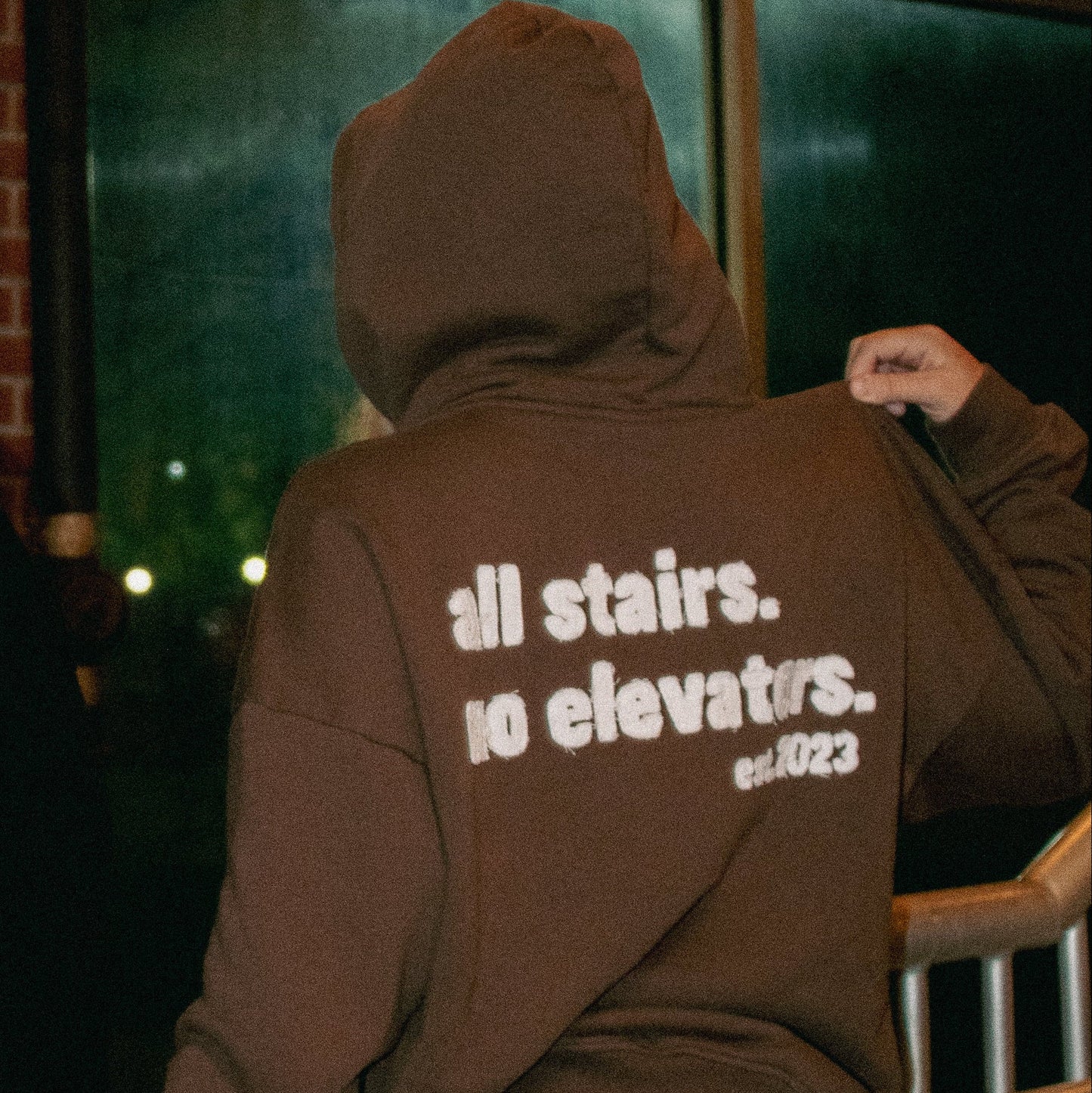 All Stairs No Elevators Coffee Hoodie